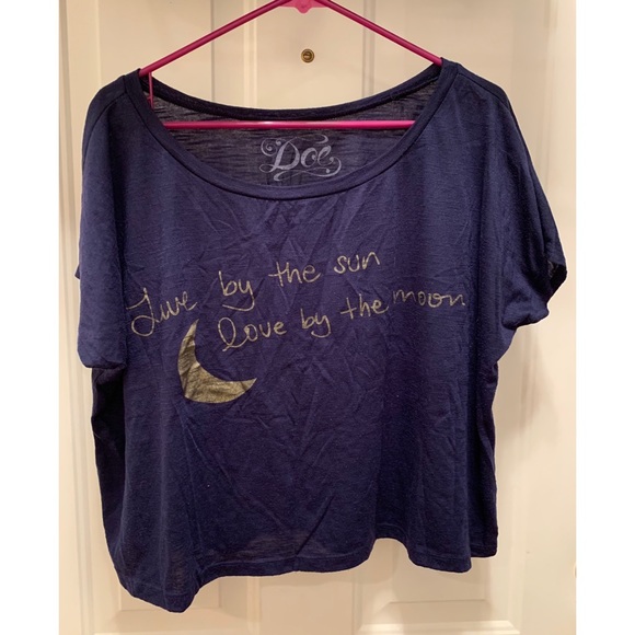 Tops - Navy Crop Top Tops - Navy Crop Top